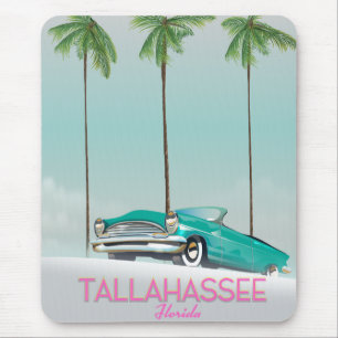 Mousepad Poster de viagens Tallahassee Florida