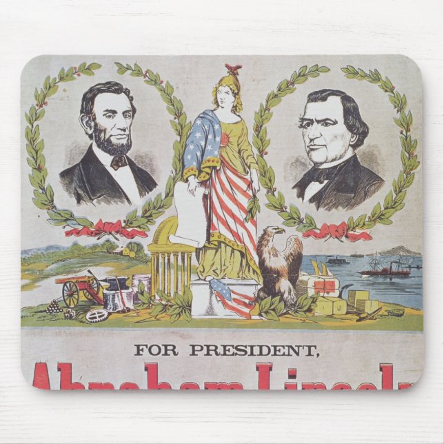 Mousepad Poster eleitoral da campanha para a união (Frente)