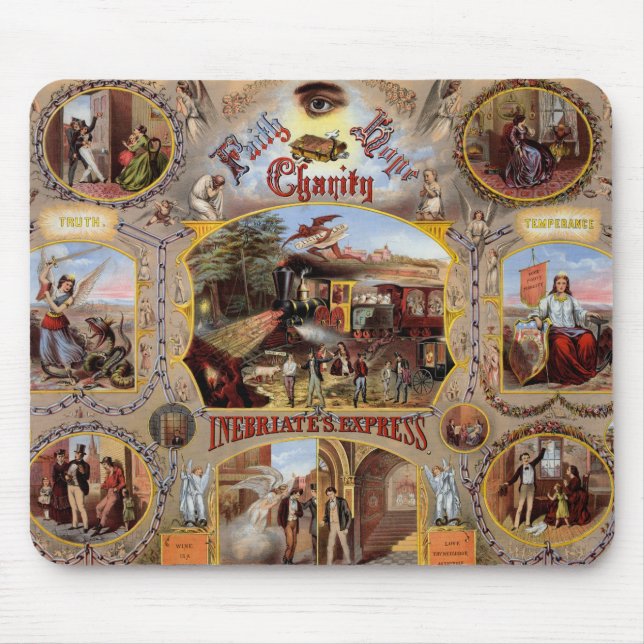 Mousepad Poster maçónico (Frente)