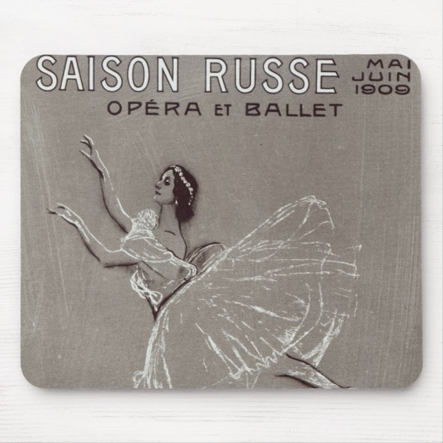 Mousepad Poster para 'o Saison Russe (Frente)