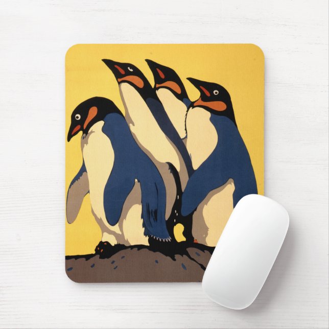 Mousepad Poster Para O Transporte De Metrô Para O Zoológico (Com mouse)