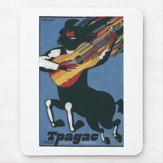 Mousepad Posters da propaganda de União Soviética da guerra (Frente)