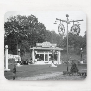 Mousepad Posto de gasolina velho, 1925