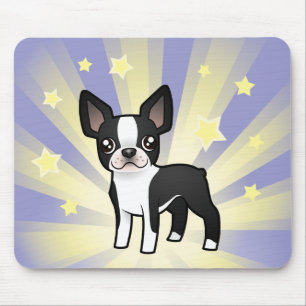 Mousepad Pouca estrela Boston Terrier