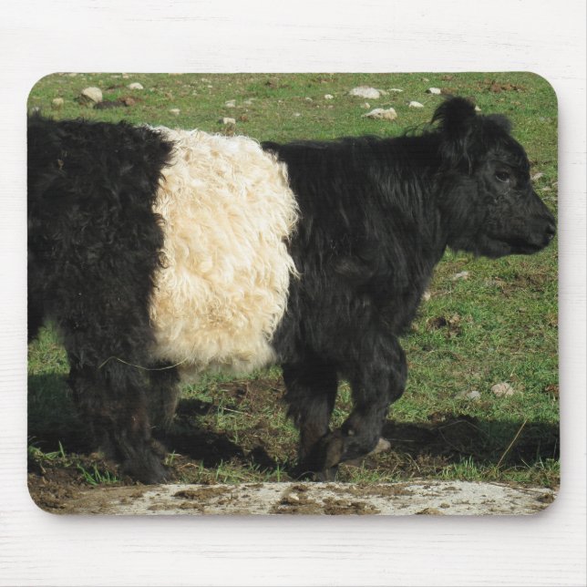 Mousepad Pouca vitela preta de Beltie (Frente)