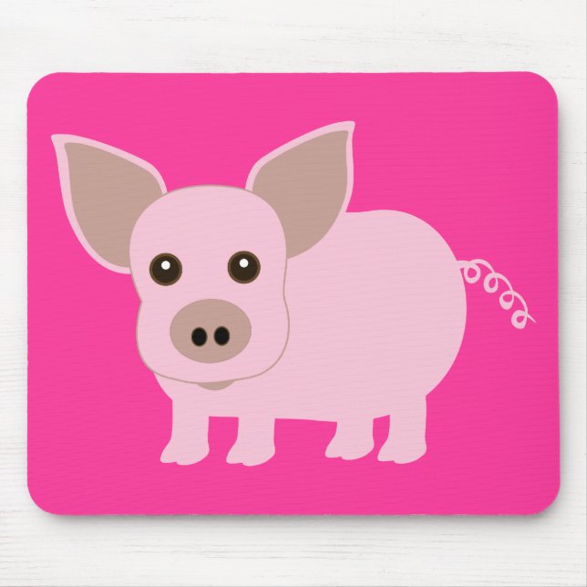 Mousepad Pouco Piggie (Frente)