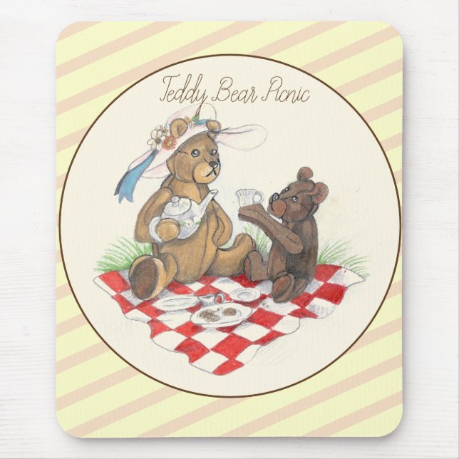 Mousepad Pousepad do Urso de Teddy (Frente)