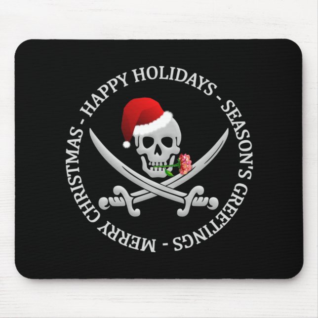 Mousepad Pousepad Natal Pirata (Frente)