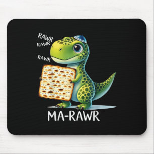 Mousepad Pover Maror Mãe-rugir Dinossauro Engraçado Pesach 