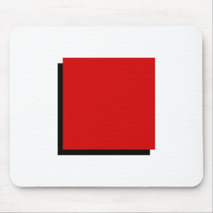 Mousepad Praça Vermelha Geométrica de Bauhaus Design