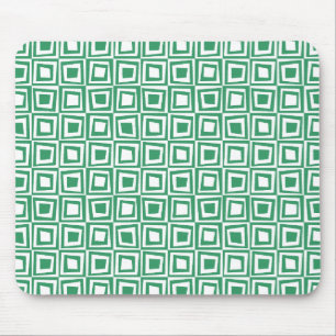 Mousepad Praças Retro - Kentucky Green on White