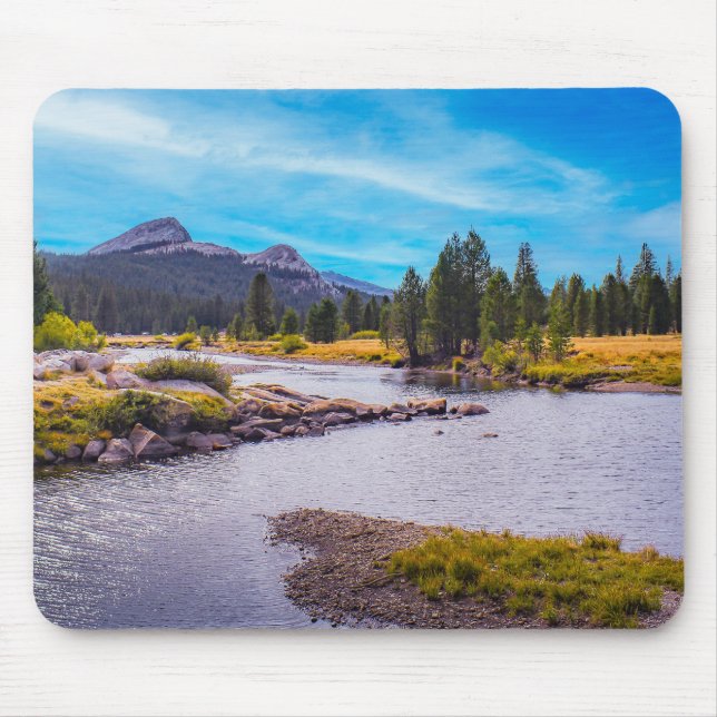 Mousepad Prado de Tuolumne & Ribeirão Tuolumne (Frente)
