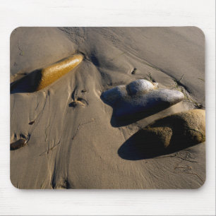 Mousepad Praia/Areia/Pedras/Rochas/Bolhas