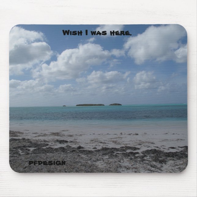 Mousepad Praia baamiana (Frente)