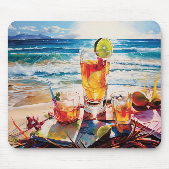 Mousepad Praia Bliss (Frente)