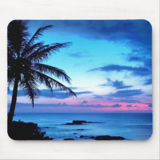 Mousepad praia bonita de Havaí
