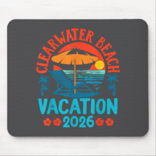 Mousepad Praia Clearwater Flórida 2026 Férias em Família Ve