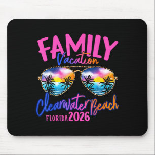 Mousepad Praia Clearwater Flórida Férias 2026 Correspondênc
