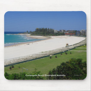 Mousepad Praia Coolangatta Queensland Austrália