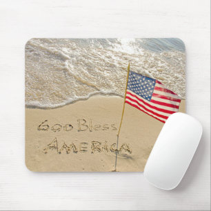 Mousepad Praia da América do deus abençoe