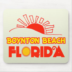 Mousepad Praia de Boynton, Florida