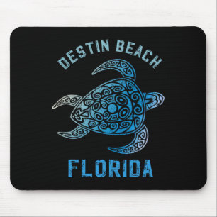 Mousepad Praia de Destin Flórida Fl Estado Ensolarado Ocean