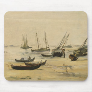 Mousepad Praia de Edouard Manet  , maré baixa