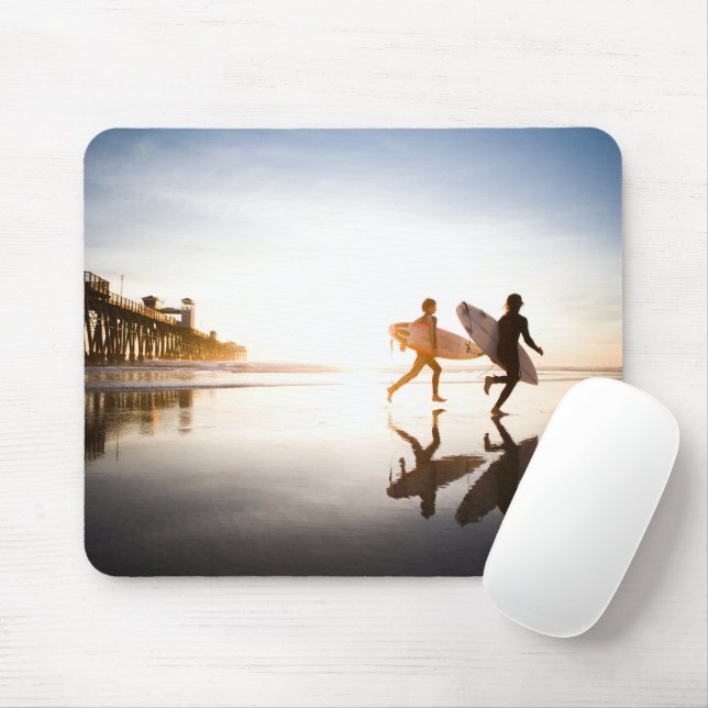 Mousepad Praia de Oceanside (Com mouse)