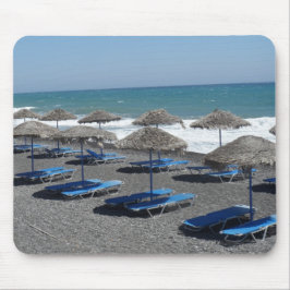 Mousepad Praia de Santorini, piscina