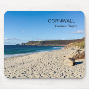 Mousepad Praia de Sennen Cornwall Inglaterra