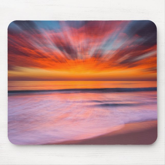 Mousepad Praia do Sunset Tamarack| Carlsbad, CA (Frente)