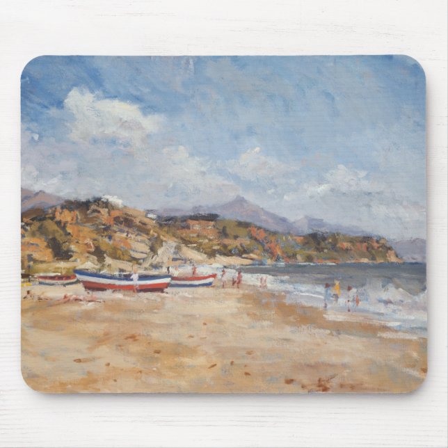 Mousepad Praia e montanhas Nerja 2001 (Frente)