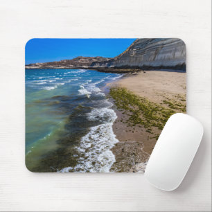Mousepad Praia em Puerto Piramides, Argentina