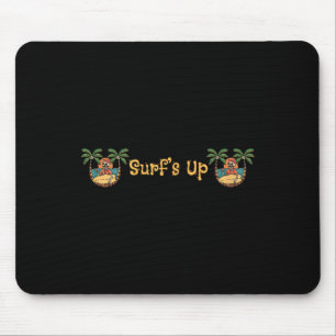 Mousepad Praia Engraçado Sol Surfe Esqueleto Jacksonville B