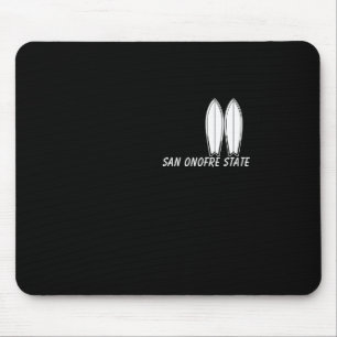 Mousepad Praia Estadual de San Onofre, Lembrança de Surf, H