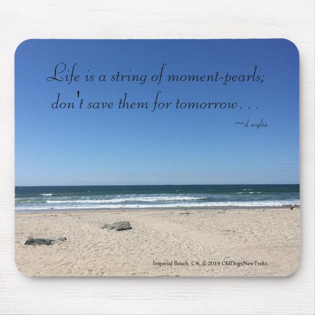 Mousepad Praia Imperial, CA (Frente)