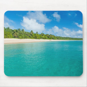 Mousepad Praia ladeada por palmeiras, Tonga