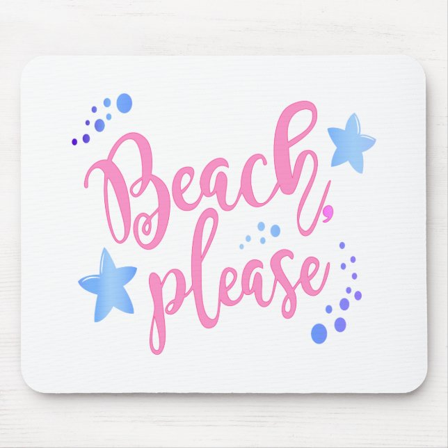 Mousepad Praia, por favor (Frente)