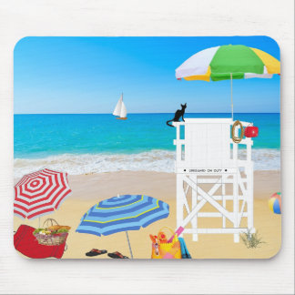 Mousepad Praia Tropical