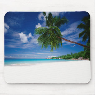 Mousepad Praia tropical Seychelles
