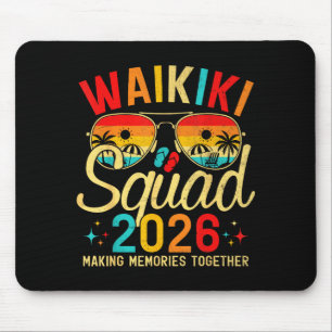 Mousepad praia waikiki havaí férias de verão viagem em famí