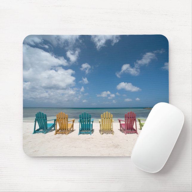 Mousepad Praias Tropicais | Palm Beach, Aruba (Com mouse)