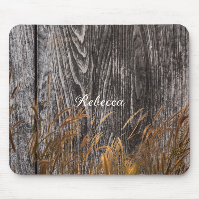 Mousepad Prairie Colheita De Trigo No Conselho De Barn (Frente)