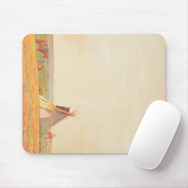 Mousepad Prairie Evening, 1919 por Maynard Dixon (Com mouse)