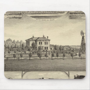 Mousepad Prairie Lawn Fazenda, Nebraska