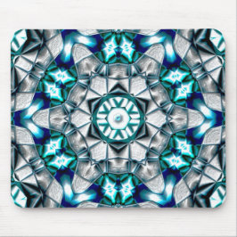 Mousepad Prata-céu com aspecto de aço-sanduíche escovado