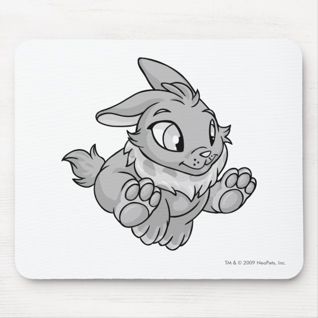 Mousepad Prata de Cybunny (Frente)