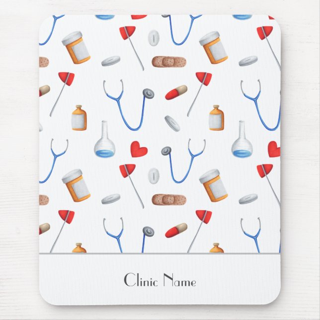 Mousepad Prática Privada de Equipamento Médico Personalizad (Frente)