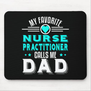 Mousepad Praticante de Enfermagem Favorito Me Chama de Pai