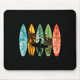 Mousepad Praticante de surf Havaí Onda Surfista Amante de S